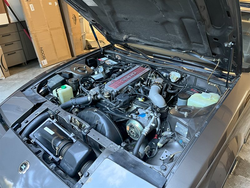 1985 Nissan 300ZX Engine Bay Driver Side